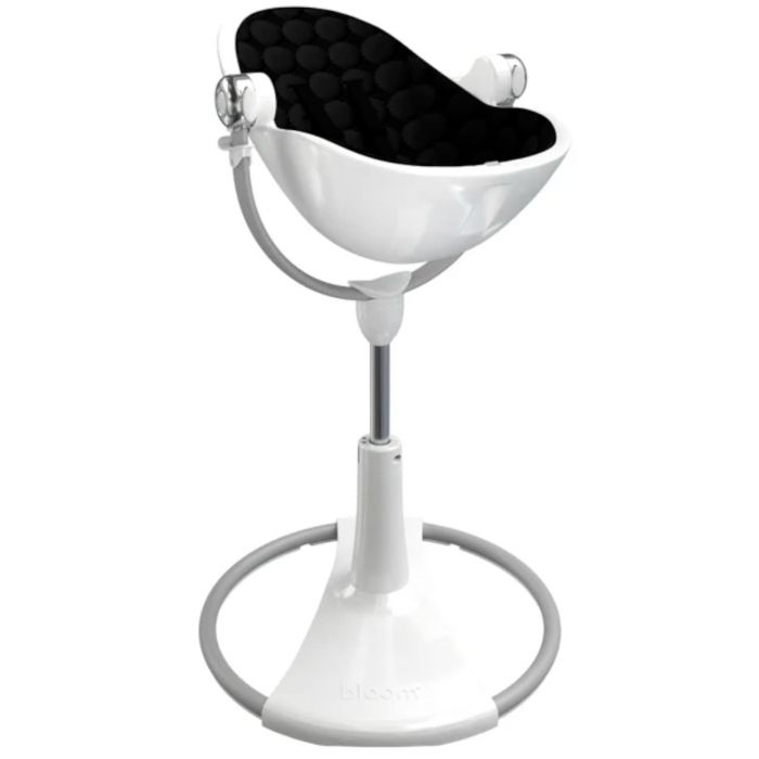 Стульчик для кормления Bloom Fresco Chrome White (с вкладышем)