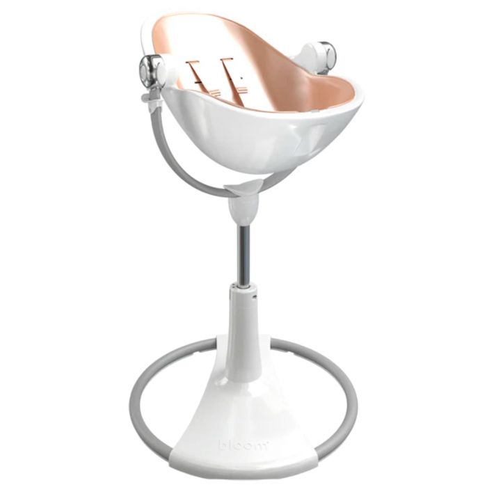 Стульчик для кормления Bloom Fresco Chrome White (с вкладышем)