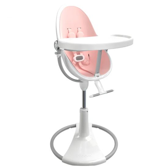 Стільчик для годування Bloom Fresco Chrome White (з вкладишем)