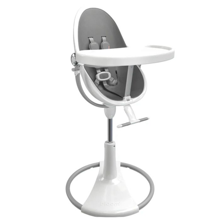 Стульчик для кормления Bloom Fresco Chrome White (с вкладышем)