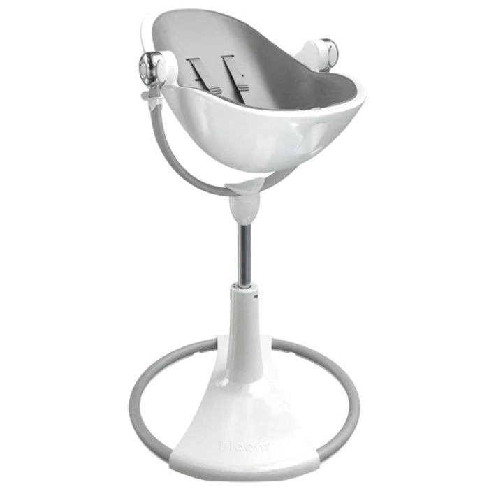 Стульчик для кормления Bloom Fresco Chrome White (с вкладышем)