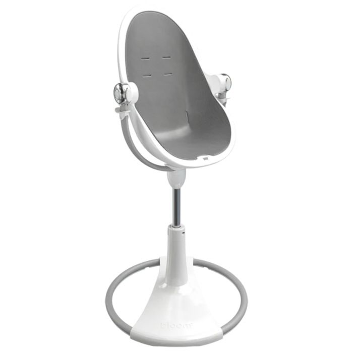 Стульчик для кормления Bloom Fresco Chrome White (с вкладышем)