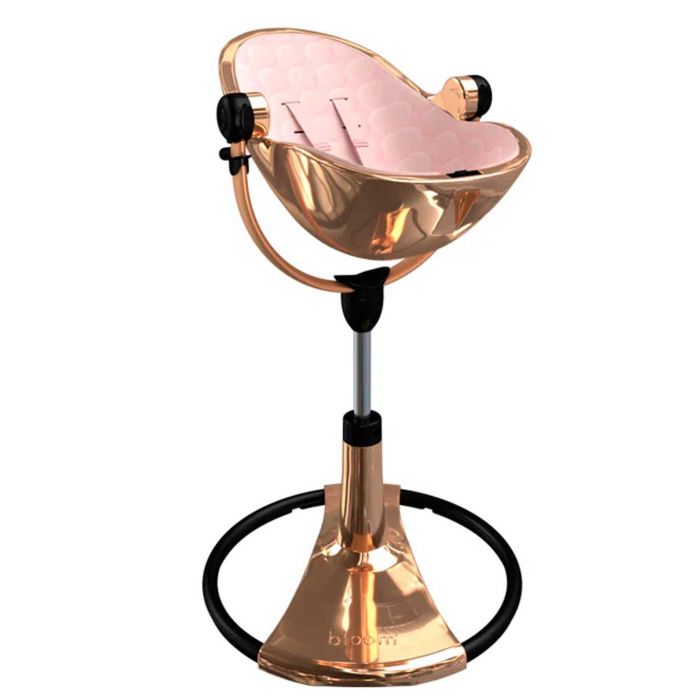 Стільчик для годування Bloom Fresco Chrome Special Edition Rose Gold (з вкладишем)
