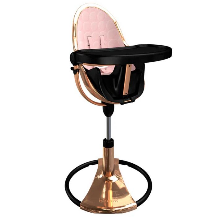 Стільчик для годування Bloom Fresco Chrome Special Edition Rose Gold (з вкладишем)