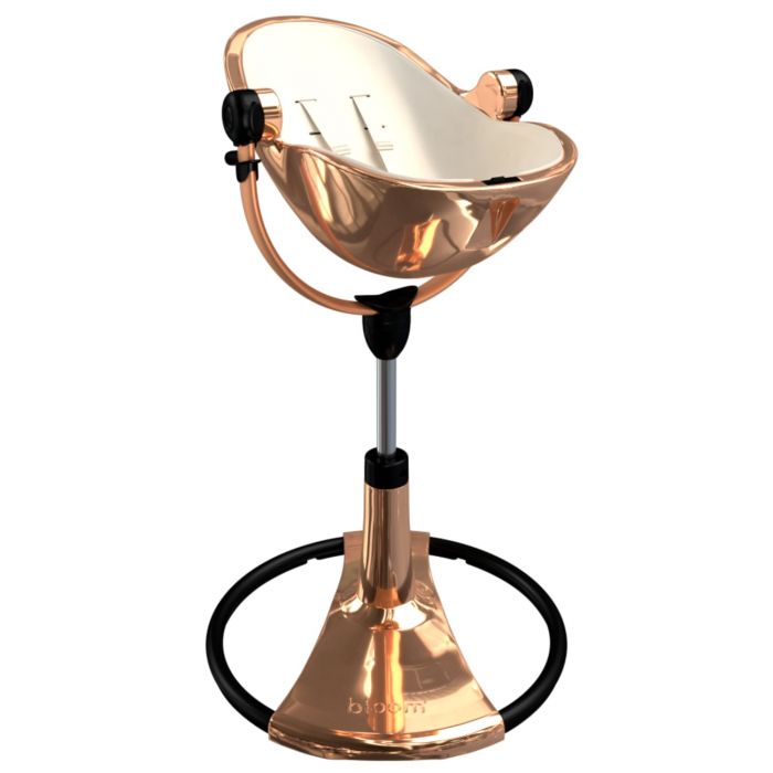Стільчик для годування Bloom Fresco Chrome Special Edition Rose Gold (з вкладишем)