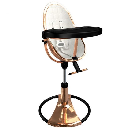 Стільчик для годування Bloom Fresco Chrome Special Edition Rose Gold (з вкладишем)