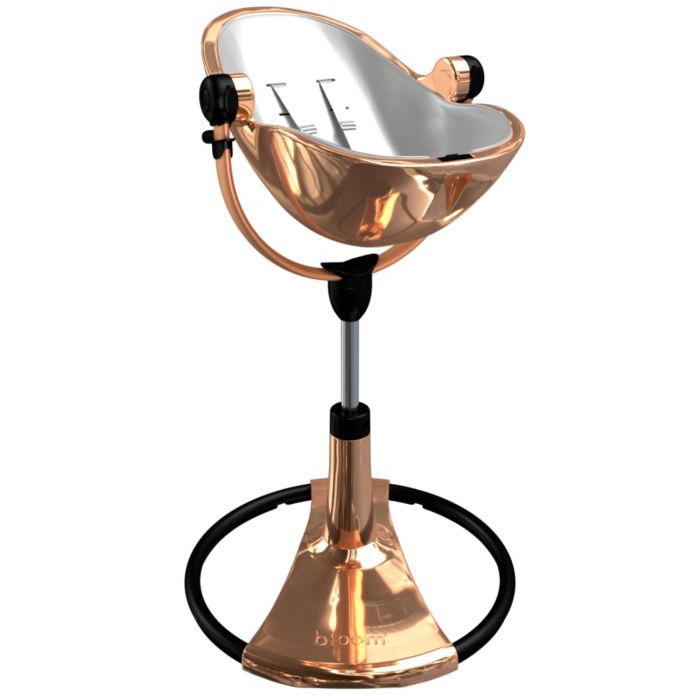 Стільчик для годування Bloom Fresco Chrome Special Edition Rose Gold (з вкладишем)