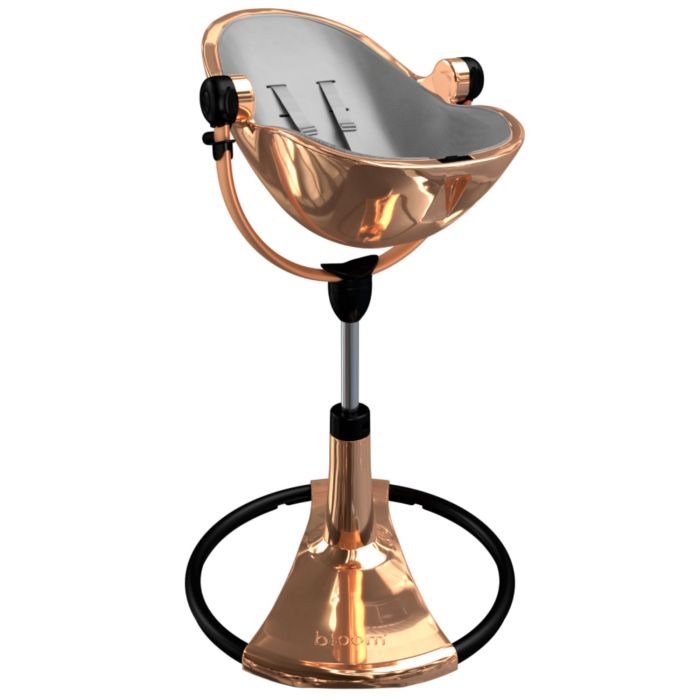 Стільчик для годування Bloom Fresco Chrome Special Edition Rose Gold (з вкладишем)