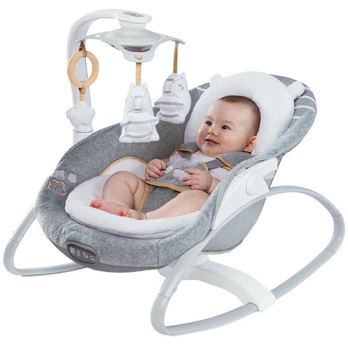 Дитяча гойдалка-шезлонг Bright Starts 11019 Ingenuity Bella Teddy