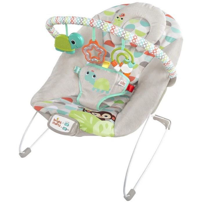 Шезлонг–качалка Bright Starts 11508 Happy Safari Bouncer
