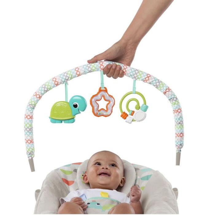 Шезлонг–качалка Bright Starts 11508 Happy Safari Bouncer