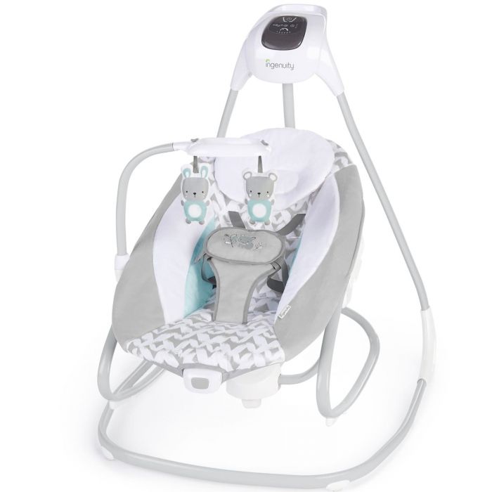 Дитяча гойдалка-шезлонг Bright Starts 10583 Ingenuity Rowan