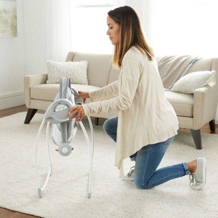 Дитяча гойдалка Bright Starts 12184 Ingenity Comfort 2 Go - Cuddle Lamb