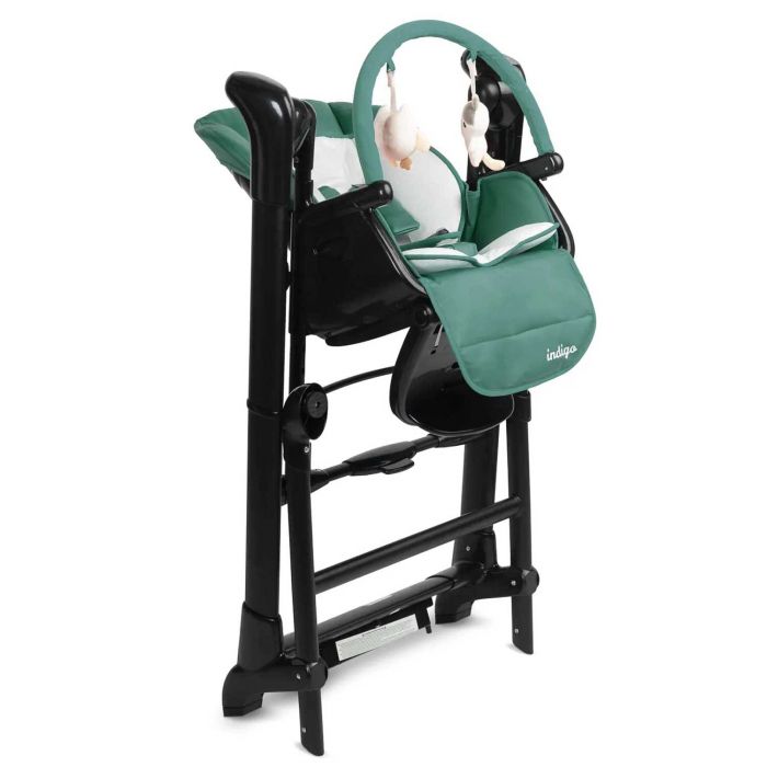 Стульчик для кормления-качели Caretero Indigo