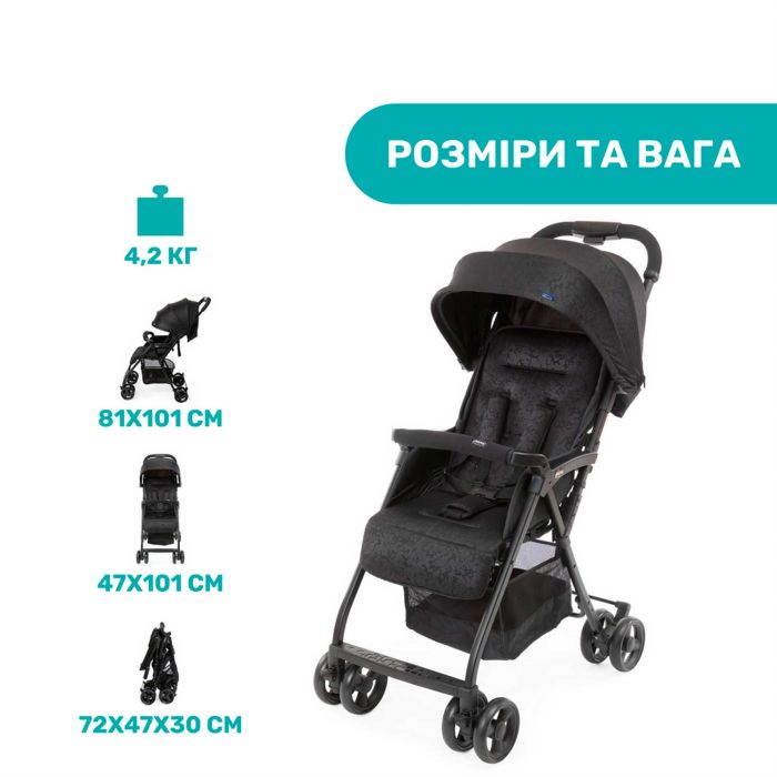 Прогулянкова коляска Chicco Ohlala 3