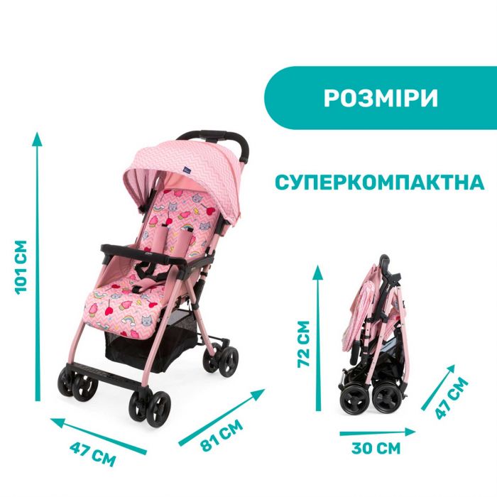 Прогулянкова коляска Chicco Ohlala 3