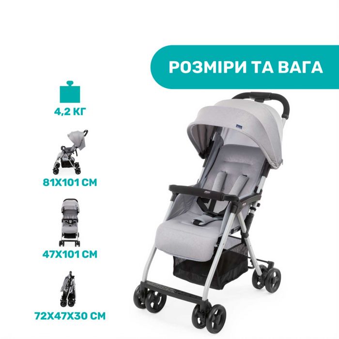 Прогулянкова коляска Chicco Ohlala 3