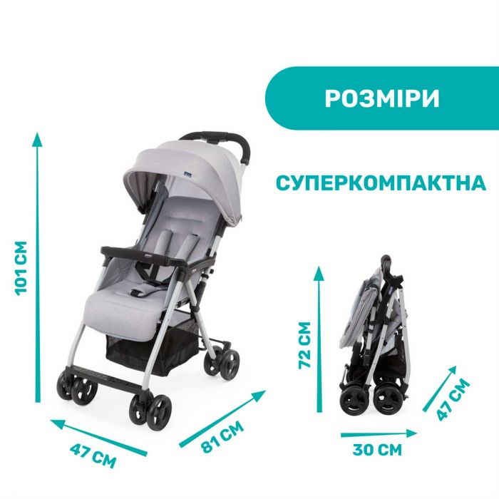 Прогулянкова коляска Chicco Ohlala 3