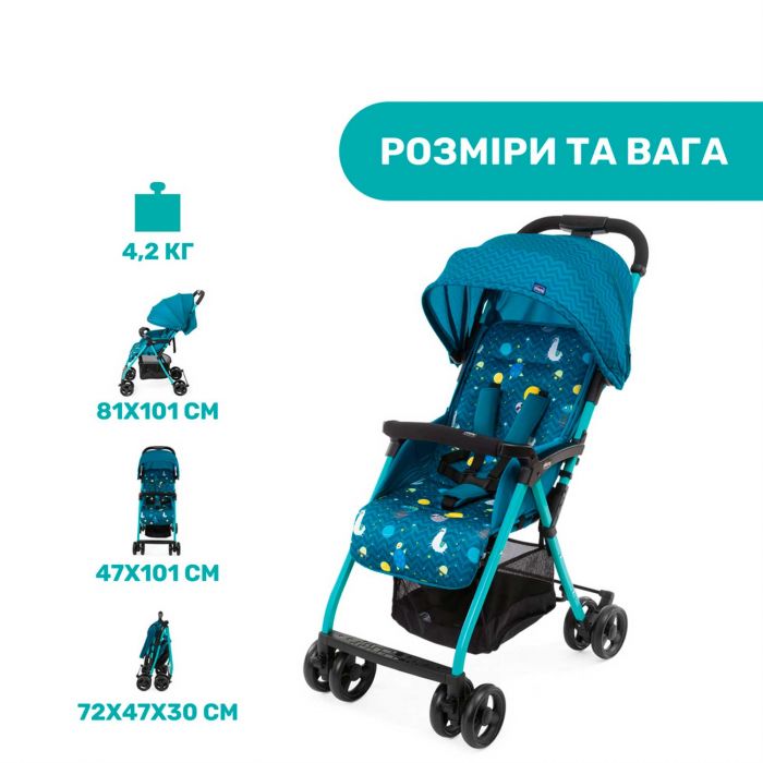 Прогулянкова коляска Chicco Ohlala 3