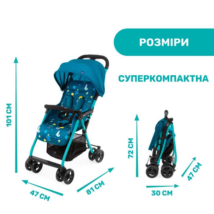 Прогулянкова коляска Chicco Ohlala 3