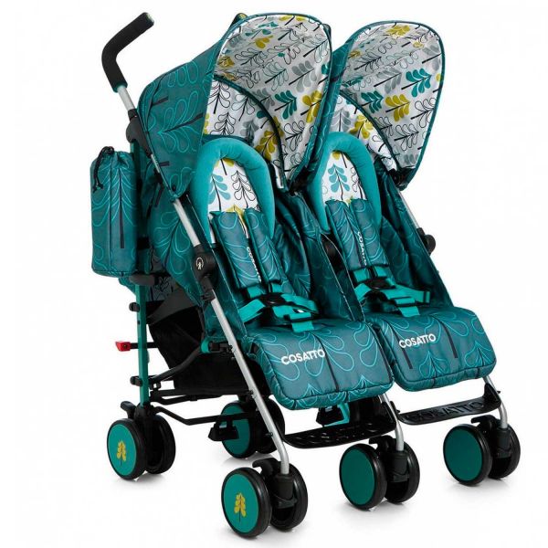 Прогулянкова коляска-тростина для двійні Cosatto Supa Dupa