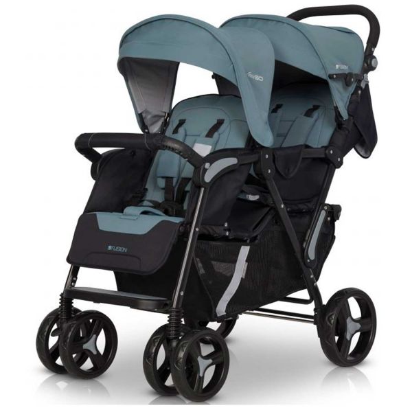 Прогулочная коляска для двойни EasyGo Fusion Duo Прогулочная коляска для двойни EasyGo Fusion Duo