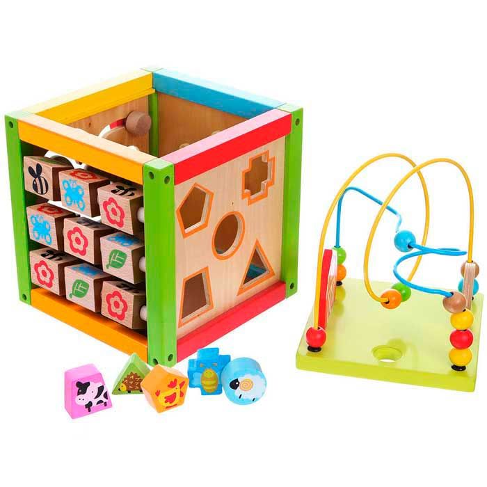 Деревянный сортер 5 в 1 EcoToys