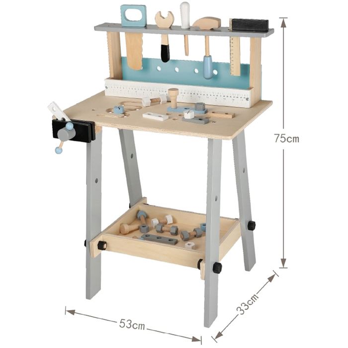 Великий станок з інструментами EcoToys 1172