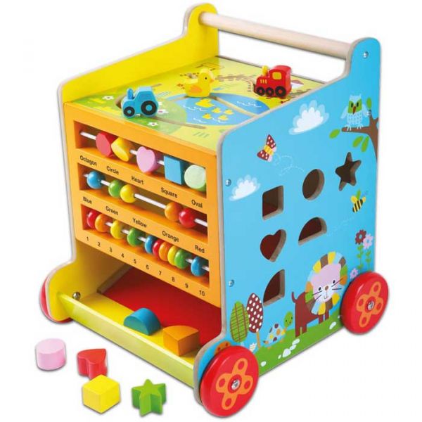 Детские ходунки – сортер + лабиринт EcoToys 2118