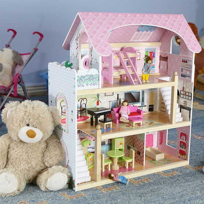 Ляльковий будиночок EcoToys 4110 Казкова резиденція
