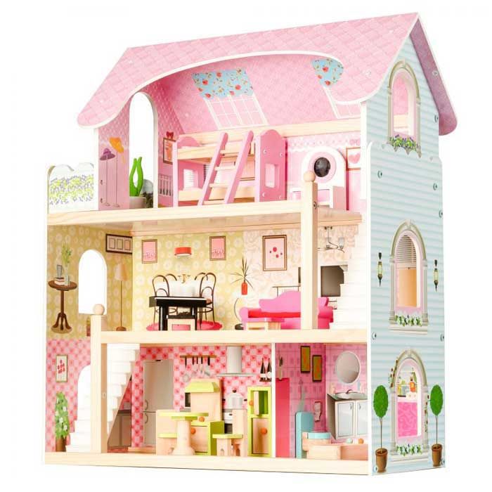 Ляльковий будиночок EcoToys 4110 Казкова резиденція