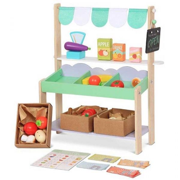 Торговый прилавок с аксессуарами EcoToys 4425 Торговый прилавок с аксессуарами EcoToys 4425