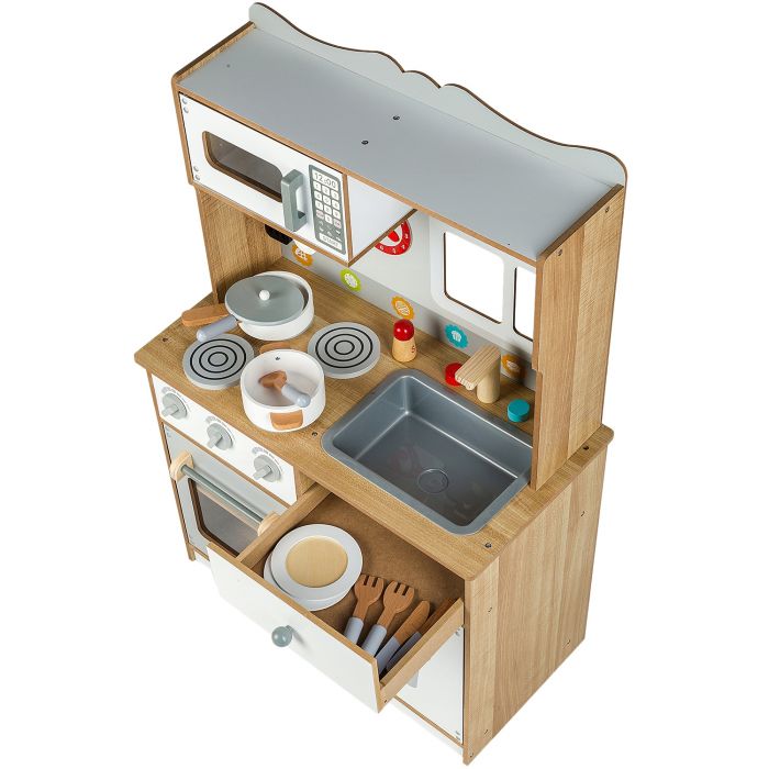 Детская деревянная кухня EcoToys 7253