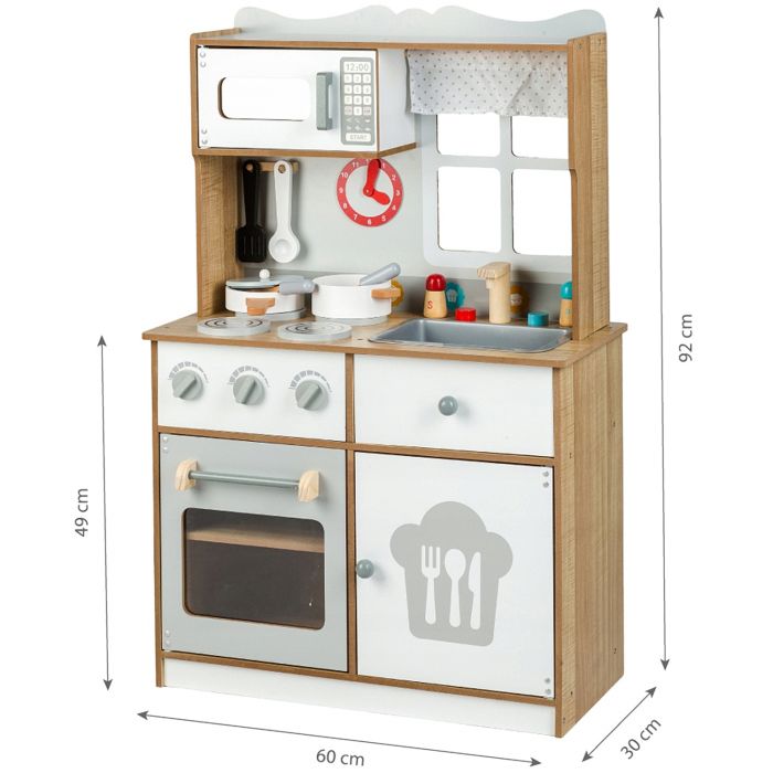 Детская деревянная кухня EcoToys 7253