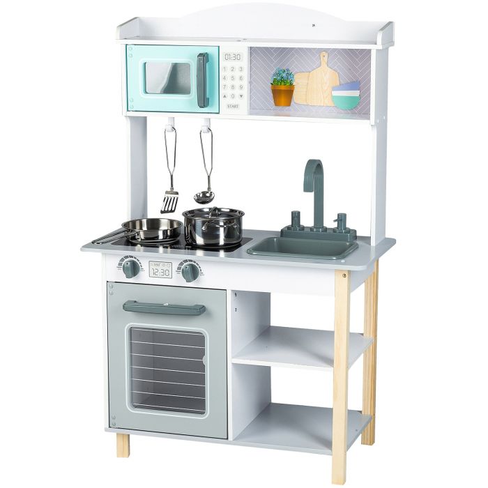 Деревянная кухня для детей EcoToys 7256