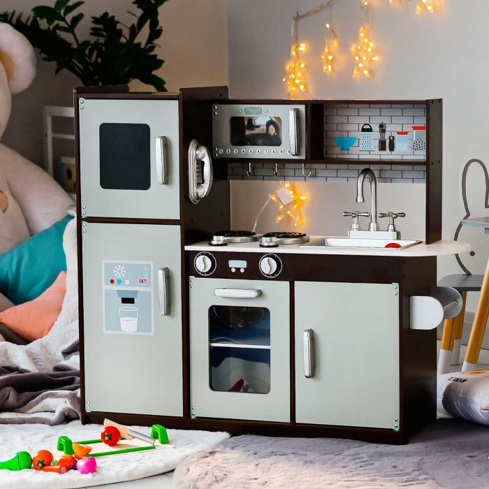 Деревянная детская кухня EcoToys 7266