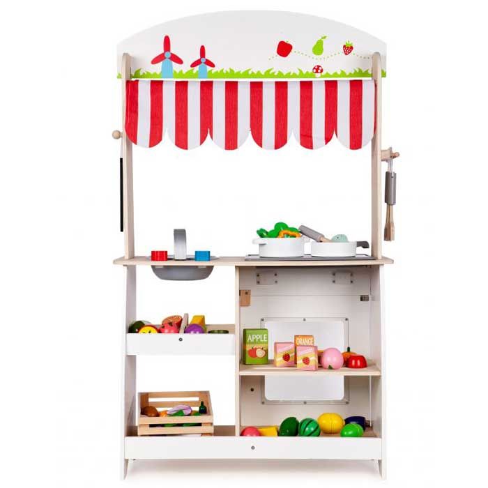 Интерактивная детская кухня с аксессуарами EcoToys CA04063