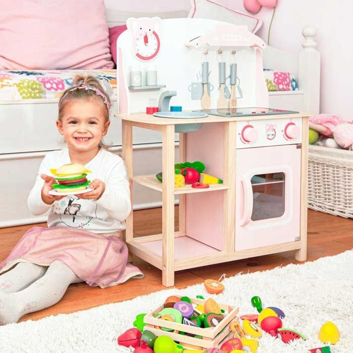 Інтерактивна дитяча кухня з аксесуарами EcoToys CA12009