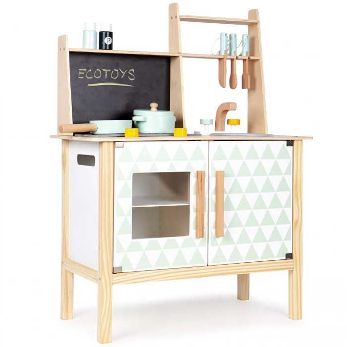 Интерактивная детская кухня с аксессуарами EcoToys CA12092