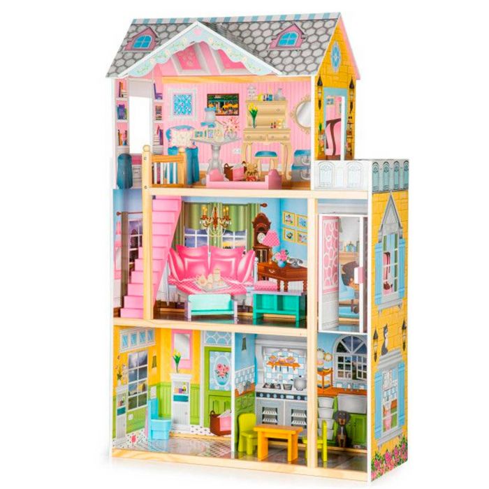 Ляльковий будиночок з аксесурами EcoToys F0404