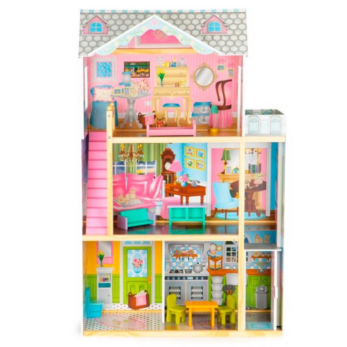 Ляльковий будиночок з аксесурами EcoToys F0404