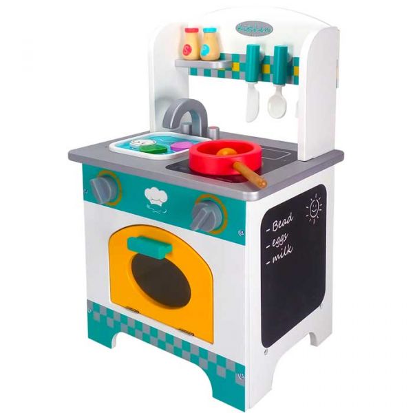 Детская деревянная кухня с аксессуарами EcoToys HJD931739 Детская деревянная кухня с аксессуарами EcoToys HJD931739