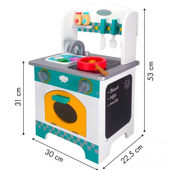 Дитяча кухня з аксесуарами EcoToys HJD931739