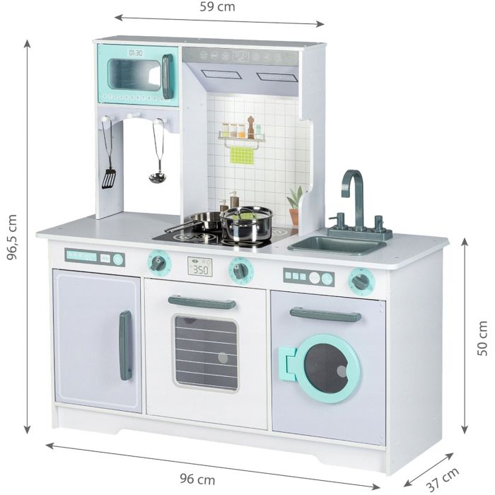 Дерев'яна кухня для дітей EcoToys Large 7258A