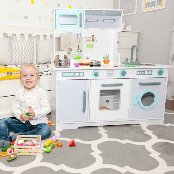 Деревянная кухня для детей EcoToys Large 7258A Деревянная кухня для детей EcoToys Large 7258A