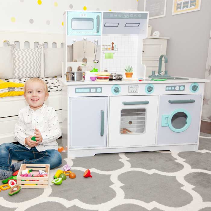 Дерев'яна кухня для дітей EcoToys Large 7258A