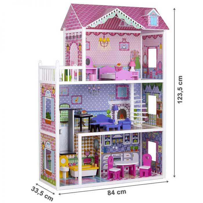 Ляльковий будиночок EcoToys Miami Residence з ліфтом TL43004C