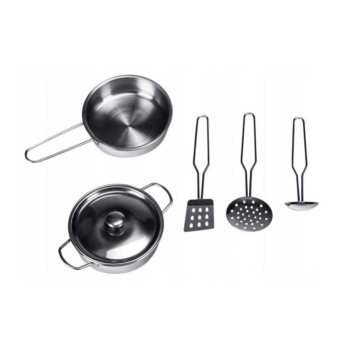 Деревянная кухня-прилавок с аксессуарами EcoToys PLK530