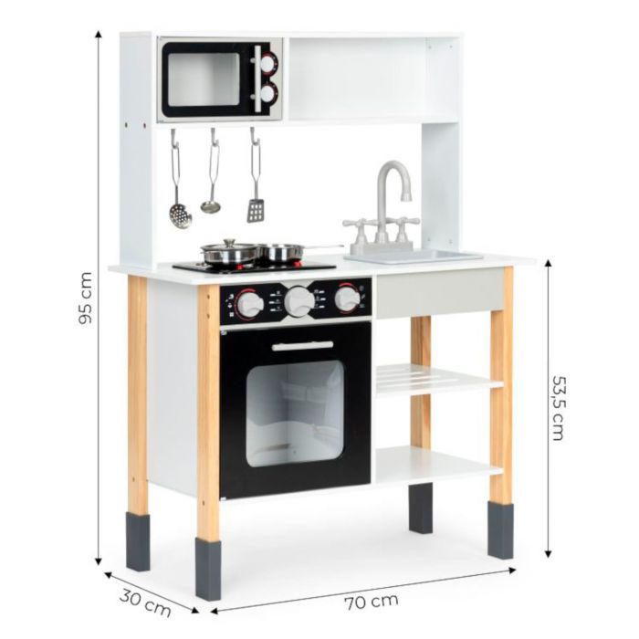 Детская кухня деревянная EcoToys PLK560