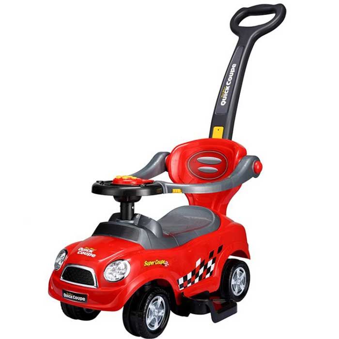Каталка – толокар EcoToys с родительской ручкой